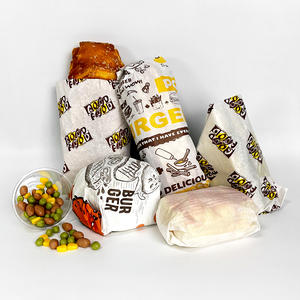 Custom Burger Kraft Grease Proof Reusable <strong>Parchment</strong> Baking Butter Sandwich Packaging Wrap Wrapping Food Safe <strong>Wax</strong> <strong>Paper</strong> - Product Image 6