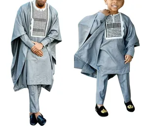 2024新设计销售儿童老式服装胖派对非洲传统服装设计中国工厂