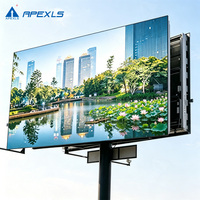 Écran LED extérieur haute résolution pour la publicité, installation facile, accès frontal pour la maintenance, panneaux publicitaires