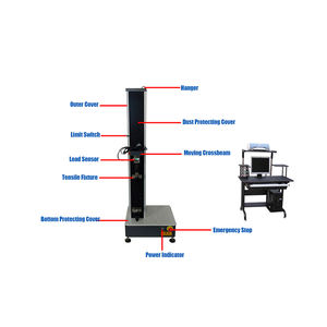 Einarmiger Zug prüfgerät mit <span class=keywords><strong>1000N</strong></span> Kapazität <span class=keywords><strong>Universal</strong></span> kompression prüfmaschine 220V Spannung - Product Image 1