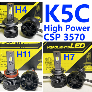 Nhà Máy Bán buôn k5c CSP 55W H4 cao/thấp chùm 110W 25000LM 9003 k5c xe ánh sáng đèn pha dẫn bóng đèn 65W, xu hướng bán nóng ở Brazil - Product Image 3