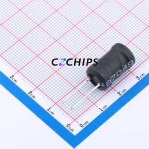 Inductor de Anillo de Color XR10*16-472K-L / Componente de Orificio Pasante (THT), D10xL16mm 4.7mH 10% 250mA 5.33Ohm - Product Image 1