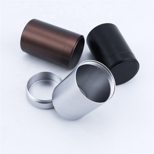 Conteneur à tabac anti-odeur Smokeshop Accessoires de fumée Bocaux en métal aluminium Pot à herbes - Product Image 3