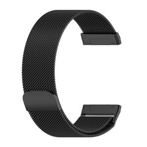 <span class=keywords><strong>Correa</strong></span> de <span class=keywords><strong>Reloj</strong></span> Magnética Milanesa de Primera Calidad para <span class=keywords><strong>Fitbit</strong></span> <span class=keywords><strong>Versa</strong></span> 4 <span class=keywords><strong>3</strong></span> Sense 2 Sense, Talla L, Ajustable, Ergonómica, de Repuesto - Product Image 3