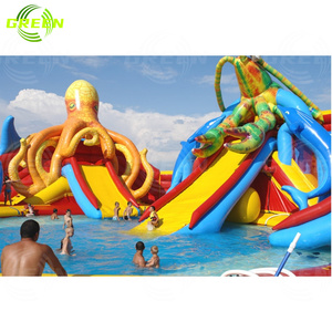 Toboganes <span class=keywords><strong>de</strong></span> agua inflables verdes, venta al por mayor, pulpo, <span class=keywords><strong>castillo</strong></span> inflable comercial, piezas <span class=keywords><strong>de</strong></span> agua, toboganes <span class=keywords><strong>de</strong></span> agua grandes a la venta, <span class=keywords><strong>San</strong></span> Antonio - Product Image 3