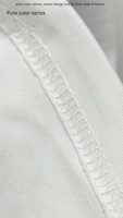 T-shirts à manches longues pour hommes, style streetwear, basiques, légers, coupe ample, imprimé lettres et motif chien de dessin animé, OEM