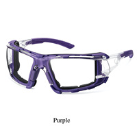 Lunettes de protection Beckon pour pickleball, anti-vent, anti-poussière, résistantes aux chocs, lunettes de sécurité sportives, verres transparents, unisexe