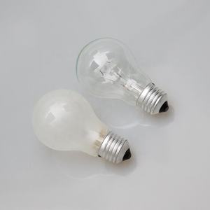 Bombillas Incandescentes E27 E26 A60 para el Hogar, 40W 60W 75W 100W, Protección Ocular, Transparentes Esmeriladas, en Existencia - Product Image 1