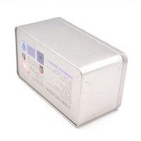Offre Spéciale : Boîtes Rectangulaires Personnalisées en Fer Blanc avec Couvercle, Matériaux Recyclés, Finition Métallique Brillante, Épaisseur 0,23 mm, Qualité Alimentaire, avec Inserts en Mousse