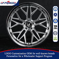 Jantes forgées 2 pièces 20, 21, 22 pouces 5x112 Sportives pour BMW M340i BMW Série 3 Chrome Concave Profond Rayons en Y Jante en Alliage