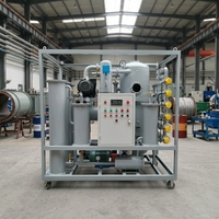 Système de purification d'huile sous vide poussé pour la filtration et la régénération de l'huile de transformateur extérieur