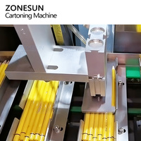 Machine d'emballage horizontale automatique ZONESUN ZS-MSZH100 pour crayons de couleur et craies, avec fonction de comptage