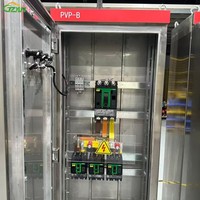 Gabinete de Distribución Solar Trifásico Personalizado para Paneles Eléctricos, Caja de Distribución de CA/CC para Paneles Fotovoltaicos, Armario Principal de 630A/400A para Granjas Solares