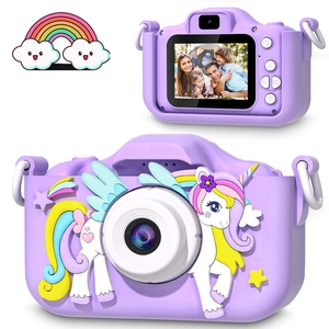 Appareils <span class=keywords><strong>photo</strong></span> de poche, <span class=keywords><strong>appareil</strong></span> <span class=keywords><strong>photo</strong></span> numérique pour selfie, caméra vidéo pour enfants, jouet avec objectif HD pour les cadeaux d'enfants - Product Image 1