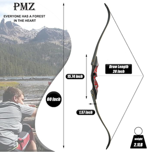 PMZ Tir à l'<span class=keywords><strong>arc</strong></span> Takedown Recurve Bow Kit <span class=keywords><strong>Longbow</strong></span> Archery Equipment <span class=keywords><strong>Arc</strong></span> Hunting - Product Image 4