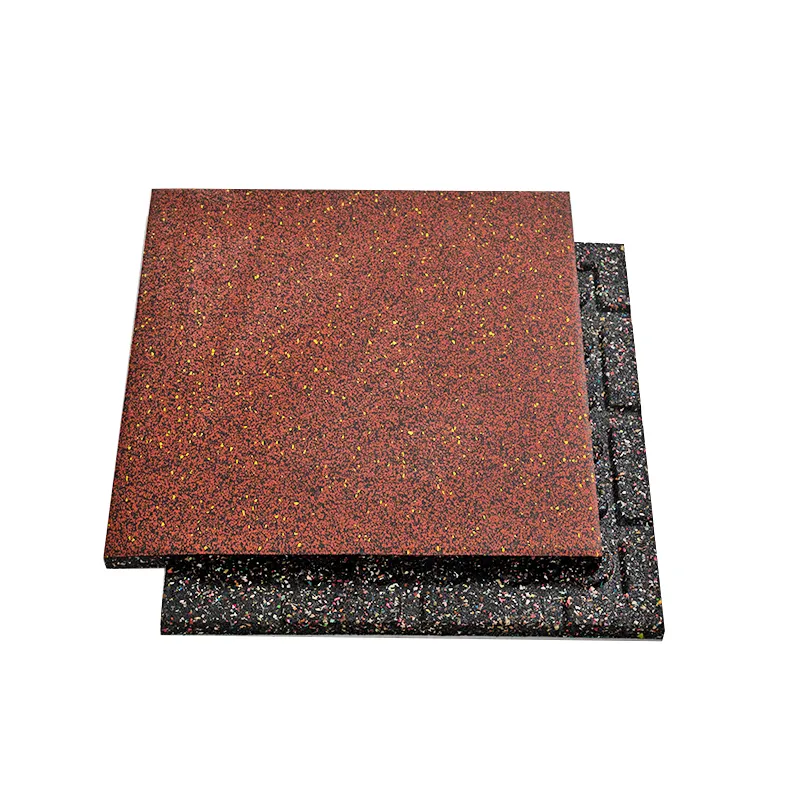EPDM colored soundproof rubber floor mat