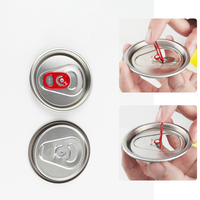 Boîtes en aluminium PET personnalisées avec logo, 210 ml, 330 ml, 500 ml, 600 ml, pour boissons gazeuses, jus, soda, bière, café, bouteille en plastique PET
