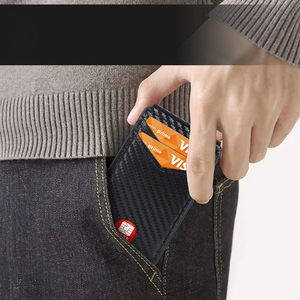 Boîte de rangement portable pour cartes RFID en aluminium, doublée de tissu PU, antivol, étui pour cartes en métal, boîte de protection RFID pour cartes, cadeau pour <span class=keywords><strong>homme</strong></span> - Product Image 6