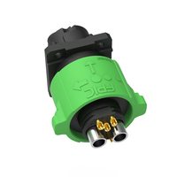 Connecteur de batterie de charge de vélo électrique sécurisé en gros 2 + 6 broches/connecteur de moto électrique