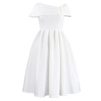 Robes d'été tendance pour femmes, décontractées, sexy, à épaules dénudées, taille haute, coupe trapèze, pour soirées, style africain