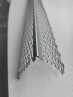 Perfil de Ángulo de Metal Expandido de Acero Inoxidable de 45 mm, Perfil de Esquina Expandido Personalizado para Refuerzo de Paredes de Estuco y Yeso