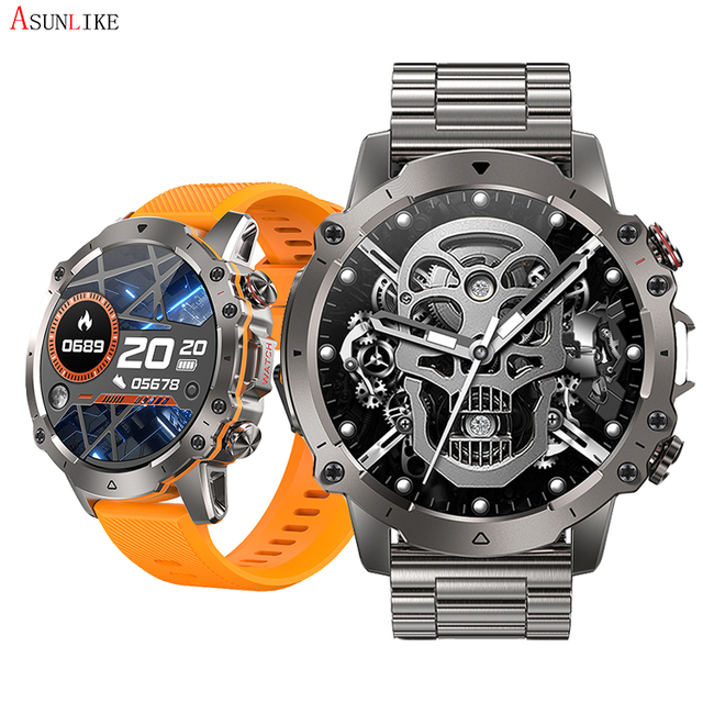 Hardcore Men's Smartwatch AK56 Sports Watch 400 Mah Large Battery IP68 Waterproof  Fitness tracker Smart Watch