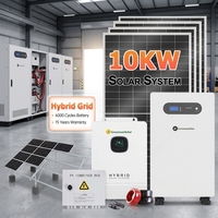 Système d'énergie solaire 10KW 15KW 20KW 30KW 50KW à succès avec onduleur Deye Solis – Kit complet pour usage domestique