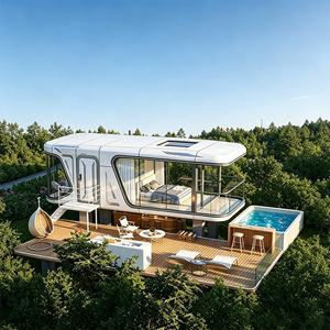 <span class=keywords><strong>Casa</strong></span> Cápsula Espacial, <span class=keywords><strong>Casa</strong></span> Modular Prefabricada, Mini <span class=keywords><strong>Casa</strong></span> Contenedor Móvil para Glamping, Resorts y Vida al Aire Libre - Product Image 2