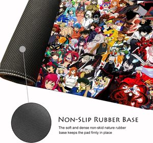 لوحة ماوس أنيمي يابانية لوحة ماوس زجاجية للألعاب وسادة ماوس مقاومة للماء RGB XXL Tapis De Souris RubberMat لوحة ماوس P17 - Product Image 6