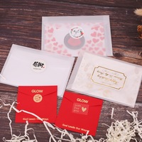Enveloppes transparentes en papier vélin, mini enveloppes pour billets de loterie, cadeaux pour invités de mariage, sachets de graines, pièces de monnaie, cartes de messages