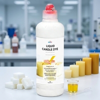 Colorant liquide inodore haute concentration 1kg pour bougies, soluble dans l'huile, pour bougies artisanales DIY, cire de soja, cire de coco, facile à mélanger, faible concentration