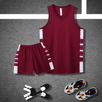 Uniforme de Baloncesto Personalizado para Equipos Escolares, Impresión Personalizada, Poliéster de Una Sola Capa, Transpirable, Absorbe la Humedad, para Jóvenes y Adultos, Venta al Por Mayor