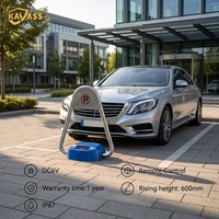Verrou de stationnement automatique intelligent à énergie solaire avec télécommande, barrière de stationnement automatique au sol pour emplacement de voiture