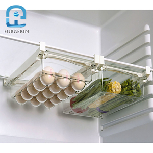 Cassetto del <span class=keywords><strong>frigorifero</strong></span> appeso trasparente uovo verdura Crisper cucina scatola di immagazzinaggio di grande capacità tipo di cassetto - Product Image 2