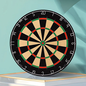 Tableau <span class=keywords><strong>de</strong></span> <span class=keywords><strong>fléchettes</strong></span> en sisal naturel <span class=keywords><strong>de</strong></span> qualité supérieure, pour <span class=keywords><strong>bar</strong></span>, club, <span class=keywords><strong>jeu</strong></span> quotidien, panneau épaissi résistant à l'usure - Product Image 1