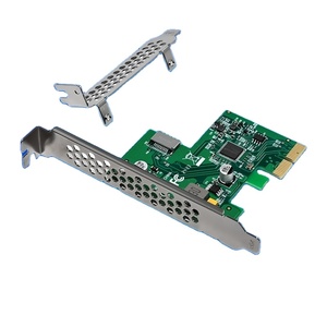 Tarjeta de Expansión Interna <span class=keywords><strong>PCI</strong></span> Express <span class=keywords><strong>X2</strong></span> ASM1142 con Interfaz USB3.1 Tipo-E de 10Gbps, Certificación ROHS para PC, en Stock - Product Image 1