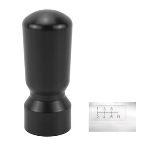 Car Gear <b>Shift</b> <b>Knob</b> Black Universal Ergonomic Rubber SP-263 95.1mm 37.9mm - Product Image 2