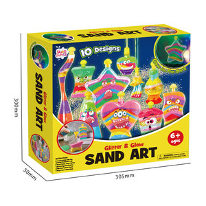 Create Your Own <strong>Sand</strong> <strong>Art</strong> Kit and Crafts Activity 10 <strong>Sand</strong> <strong>Art</strong> Bottles Bright <strong>Sand</strong> Colors for Kids - Product Image 2