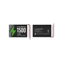 Batterie de remplacement pour manette sans fil PS4, batterie haute capacité 1500 mAh avec kit de tournevis