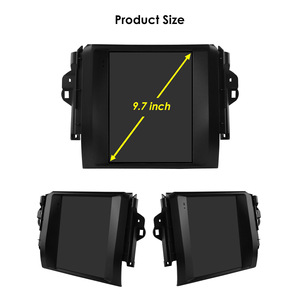 Carupez 9.7Inch Android Xe Stereo Cho <span class=keywords><strong>Toyota</strong></span> Fortuner/<span class=keywords><strong>Hilux</strong></span> Revo 2015-2022 8 Lõi Dọc Tesla Phong Cách Carplay Sao Lưu Máy Ảnh - Product Image 3