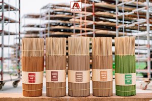 ธูปไม้กฤษณาหอม กลิ่นหอมละมุน ทำด้วยมือ ติดไฟช้า ผลิตจากไม้ไผ่ศักดิ์สิทธิ์ สำหรับการทำความสะอาดและสร้างความรัก - Product Image 6