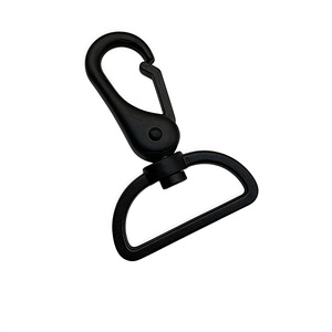 Fabrika doğrudan: 37MM döner köpek klipleri, <span class=keywords><strong>Metal</strong></span> d-ringler, çinko alaşımlı konnektör klipsler, çanta aksesuarları - Product Image 2