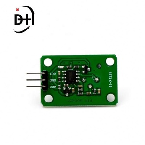 โมดูลตรวจจับอินฟราเรดของมนุษย์ D203S เซ็นเซอร์สวิตช์ตรวจจับแบบไพโรอิเล็กทริก 011050 เลนส์สีดำ - Product Image 5