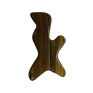 Gua Sha Outil de massage corporel Oeil de tigre Pierre Guasha Masseur <span class=keywords><strong>pour</strong></span> visage Corps Traitement SPA Élimine <span class=keywords><strong>les</strong></span> toxines Prévient <span class=keywords><strong>les</strong></span> <span class=keywords><strong>rides</strong></span> - Product Image 4