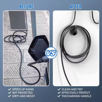 Support mural pour prise de chargeur EV Type 2 nouveau modèle X support de pistolet de câble de charge standard EU pour la plupart des câbles Evse