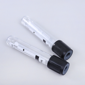 Consommables médicaux à bas prix <span class=keywords><strong>Tube</strong></span> de prélèvement sanguin sous vide à tête noire à usage unique - Product Image 4