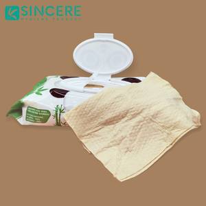 Toallitas Húmedas Nutritivas de Algodón Orgánico con <span class=keywords><strong>Manzanilla</strong></span> para Pieles Sensibles, Cuidado del Bebé, Muestra Gratuita, Directo de Fábrica - Product Image 5