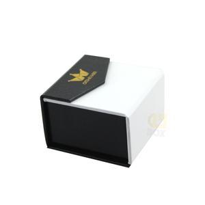 Crown Win Rigid Cardboard Box <b>Magnetic</b> Watch Jewelry Gold Foil UV Vanishing Embossing Matt Lamination Premium Display Storage - Product Image 2