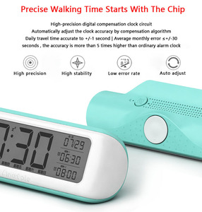 Fullwill Aaa Battery Desk <strong>Clock</strong> Table Back Light Control <strong>Lcd</strong> Digital <strong>Clock</strong> for Living Room Home Office - Product Image 2