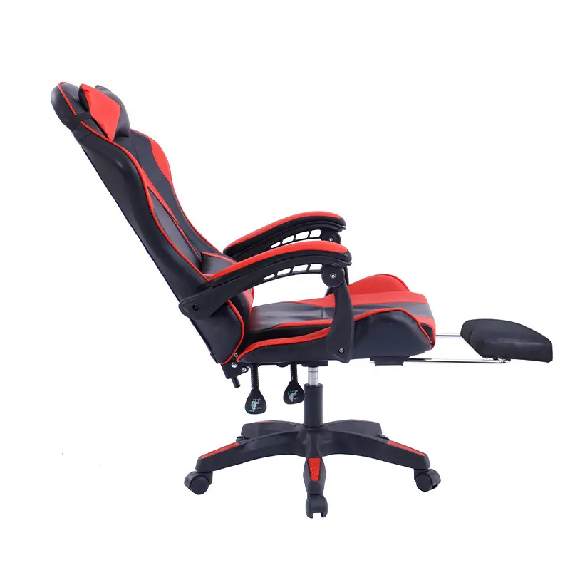 Supp-reposapiés de masaje Lumbar para ordenador, silla Gaming con respaldo alto, componente de 5 estrellas, rueda B, espalda alta, con Pc
